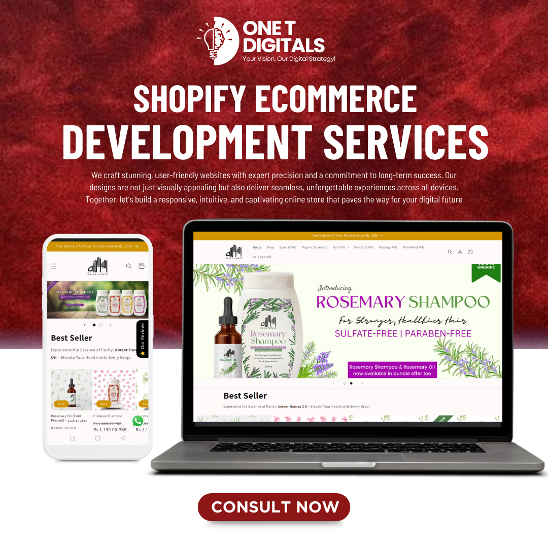 Website develop by One T Digital