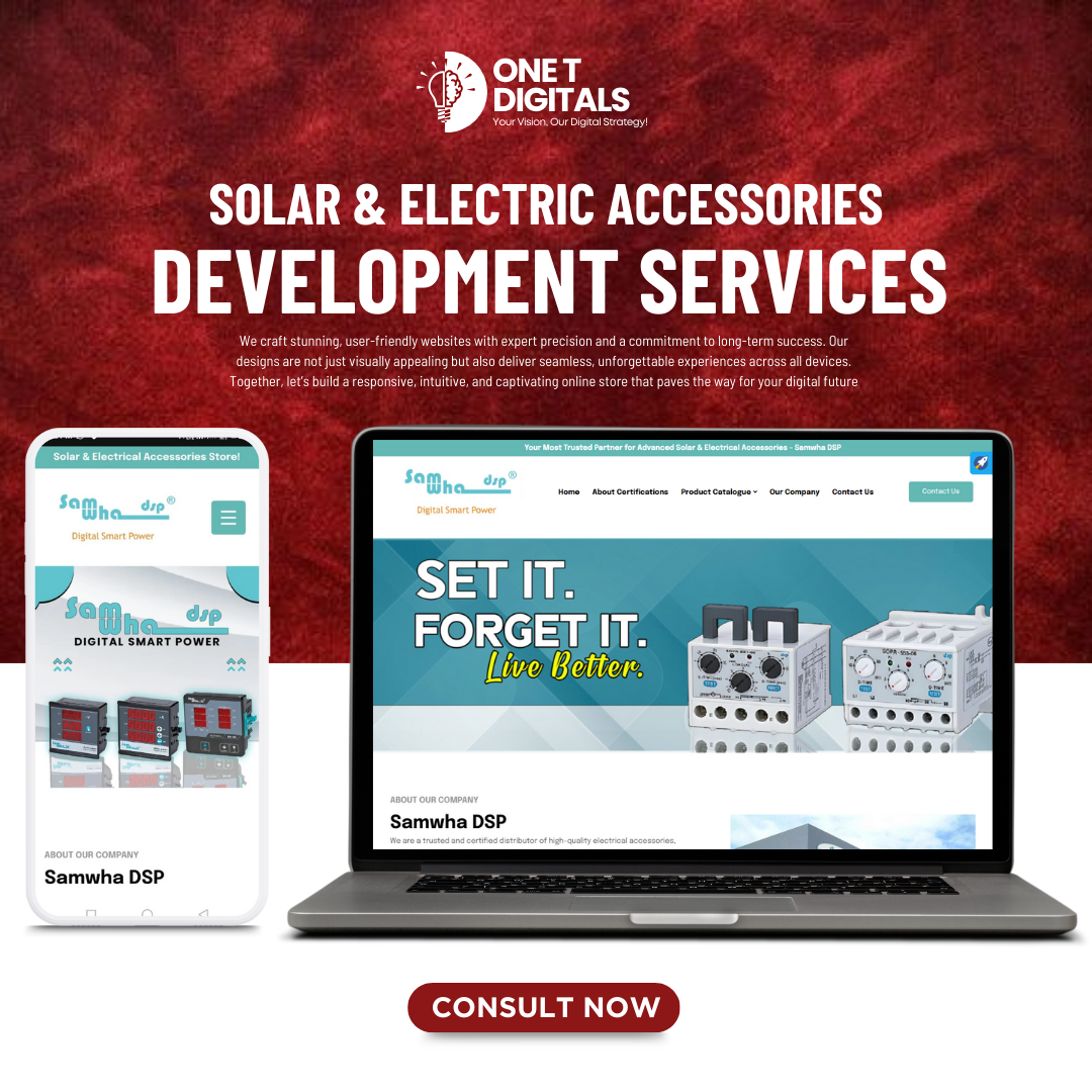 Company & Ecommerce Website