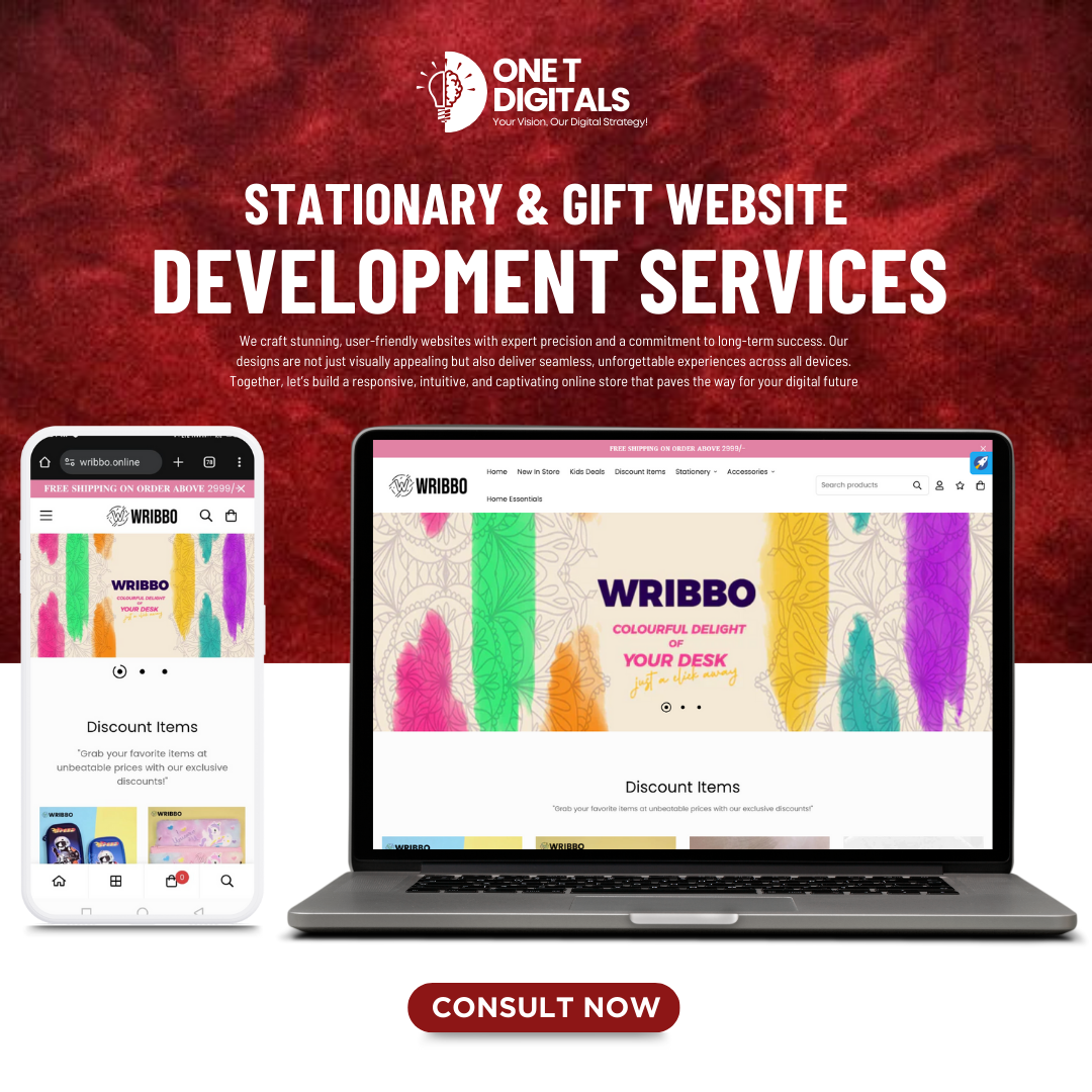 Best Website By One T Digitals